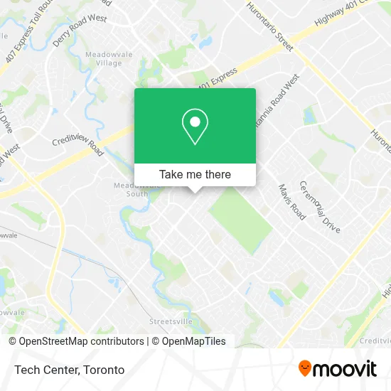 Tech Center map