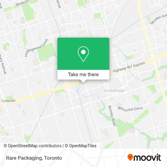Rare Packaging map