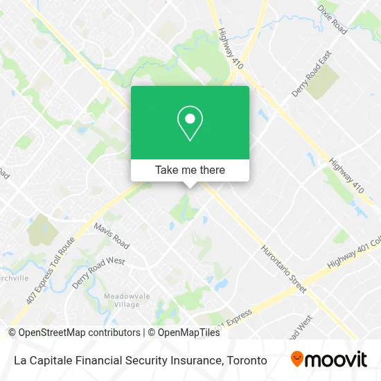 La Capitale Financial Security Insurance map