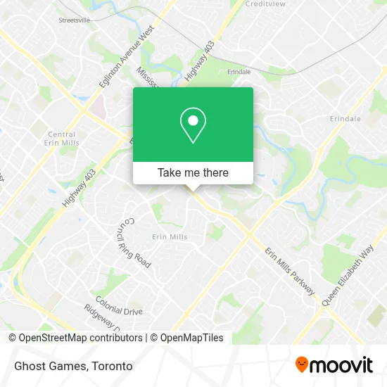 Ghost Games map