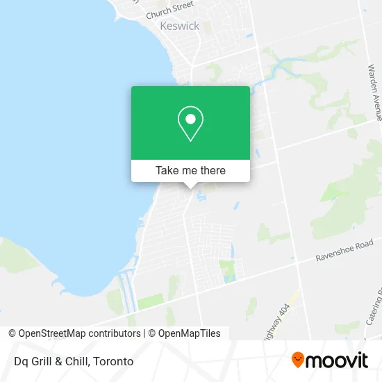 Dq Grill & Chill map