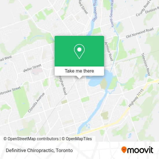Definitive Chiropractic map