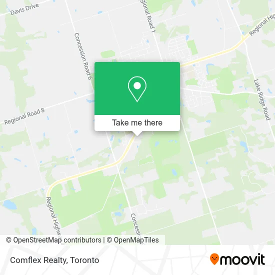 Comflex Realty map
