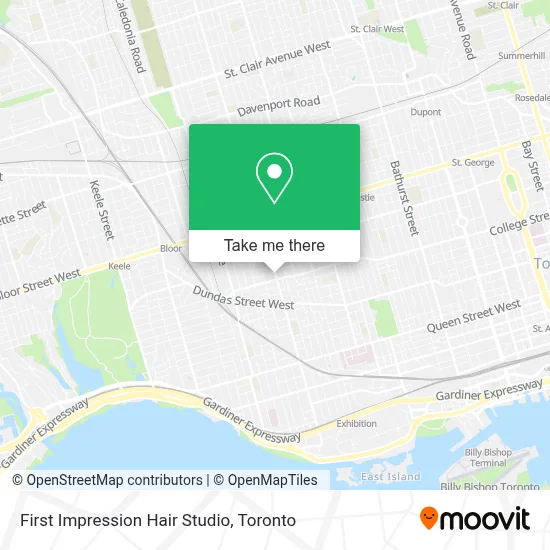 First Impression Hair Studio map