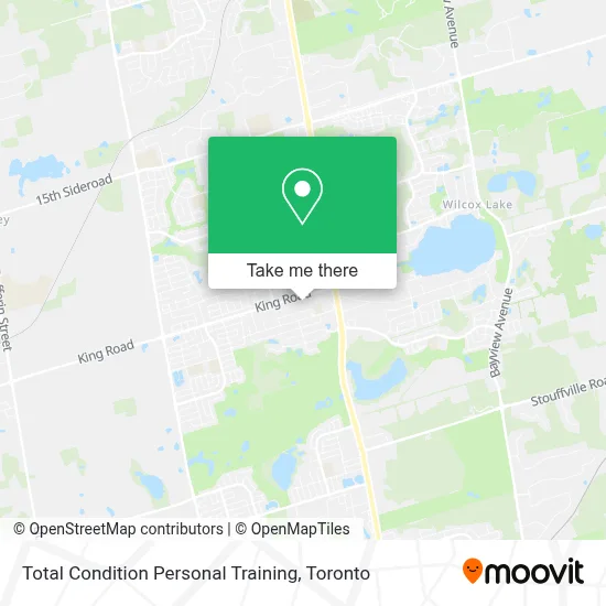Total Condition Personal Training map