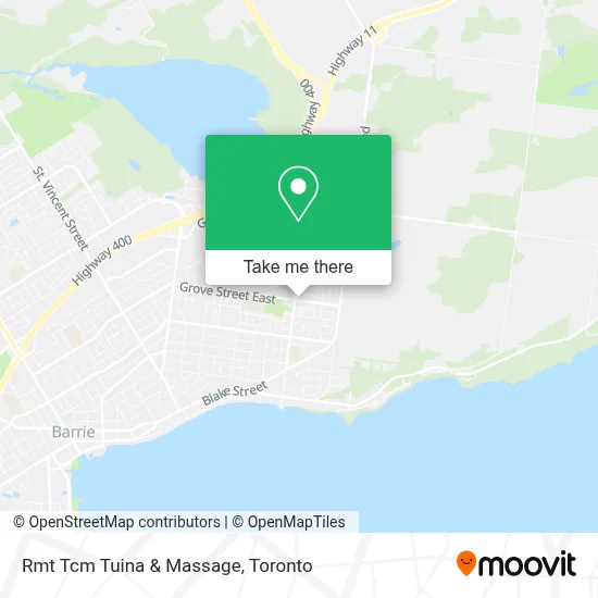 Rmt Tcm Tuina & Massage map