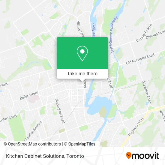 Kitchen Cabinet Solutions map