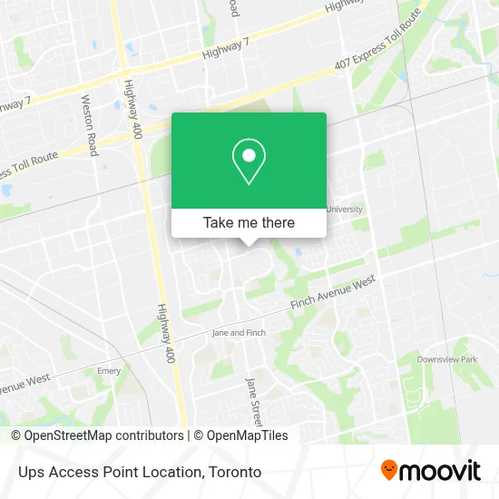 Ups Access Point Location plan
