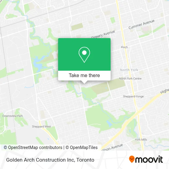 Golden Arch Construction Inc map
