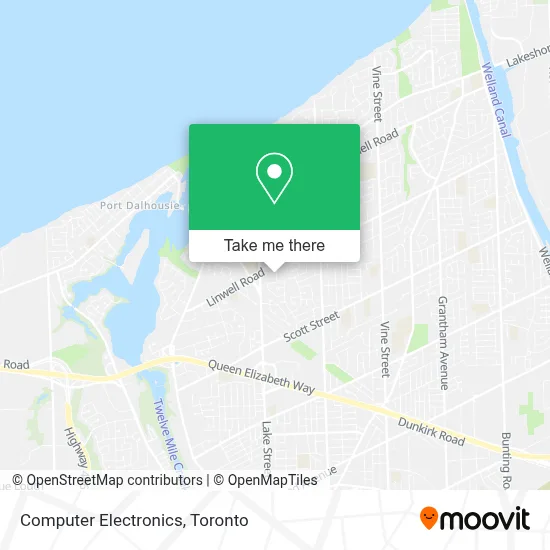 Computer Electronics map