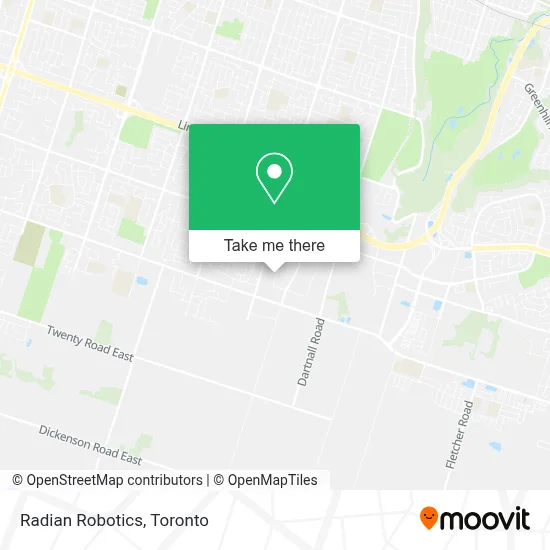 Radian Robotics map