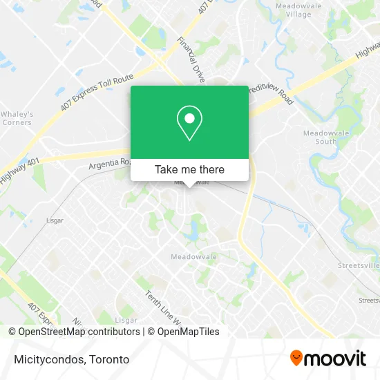 Micitycondos map