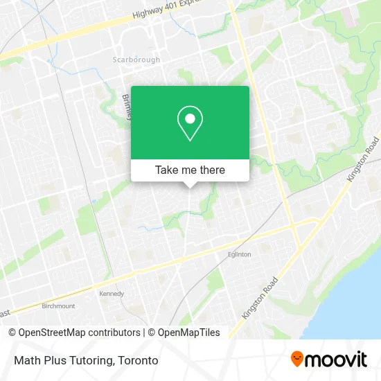 Math Plus Tutoring map