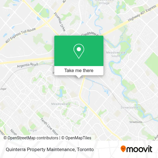 Quinterra Property Maintenance map