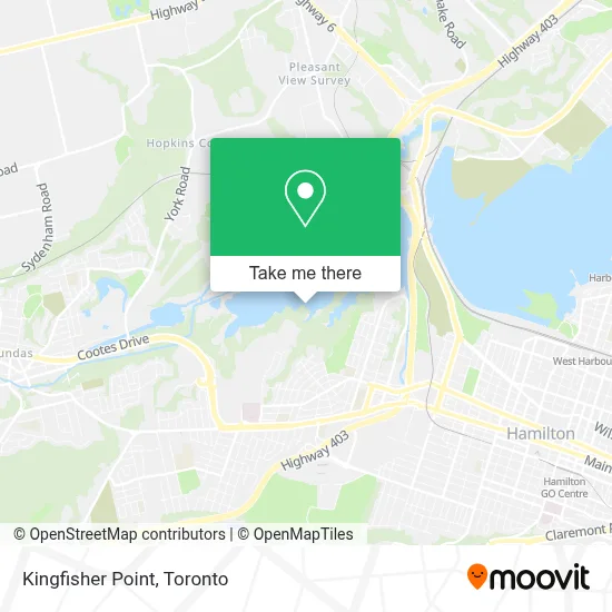 Kingfisher Point map