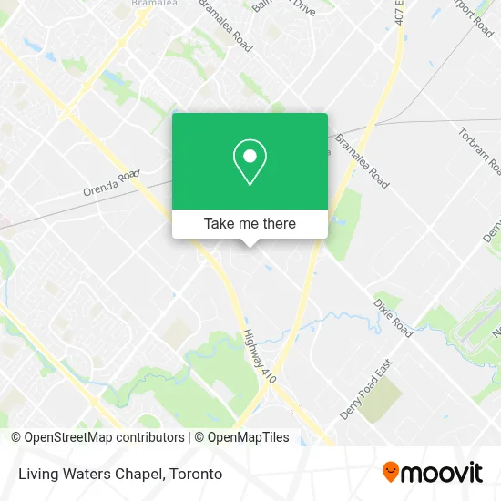 Living Waters Chapel map