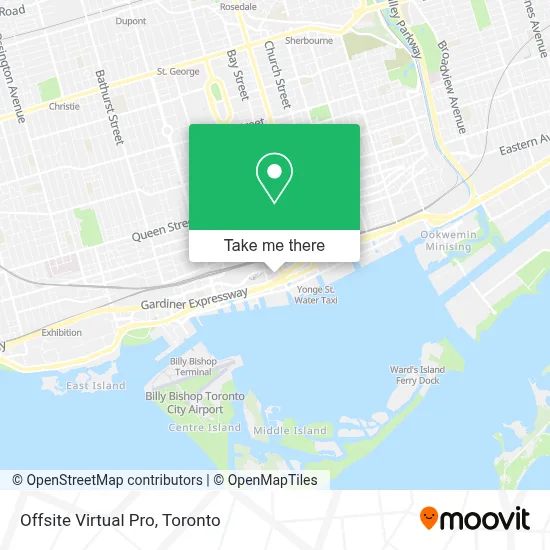 Offsite Virtual Pro map