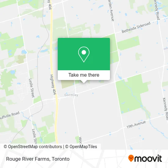 Rouge River Farms map