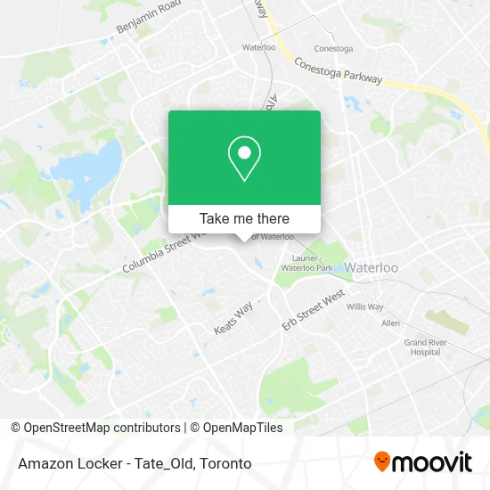 Amazon Locker - Tate_Old map