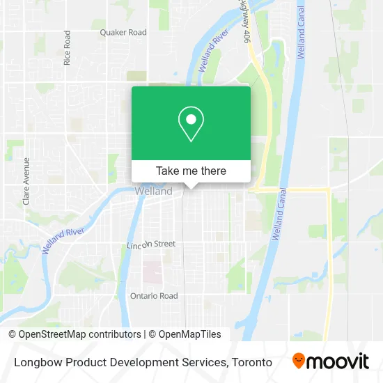 Longbow Product Development Services map