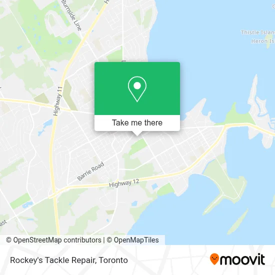 Rockey's Tackle Repair map