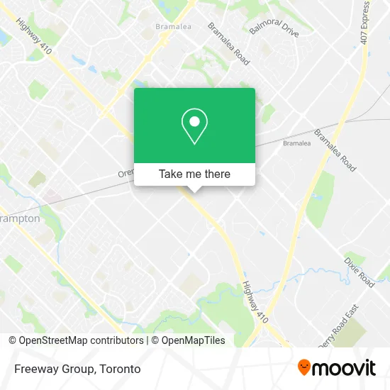 Freeway Group map