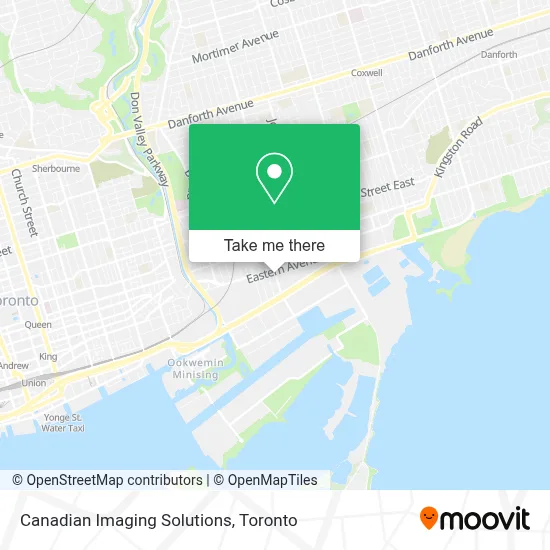 Canadian Imaging Solutions map