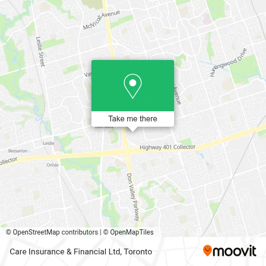 Care Insurance & Financial Ltd map