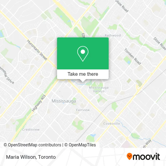 Maria Wilson map