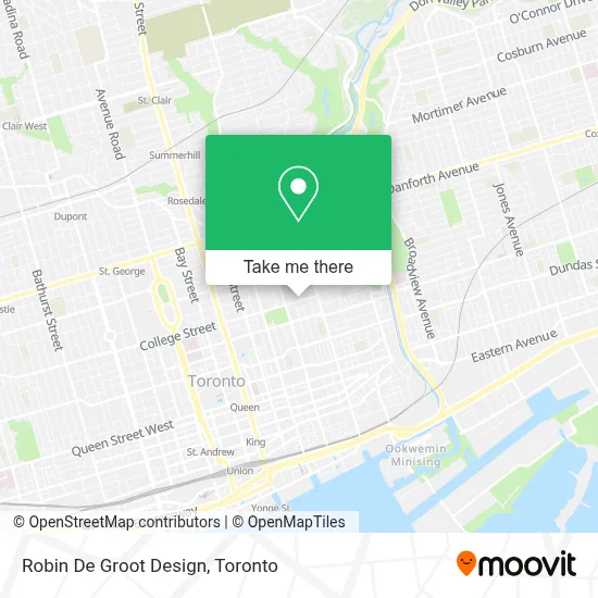 Robin De Groot Design map