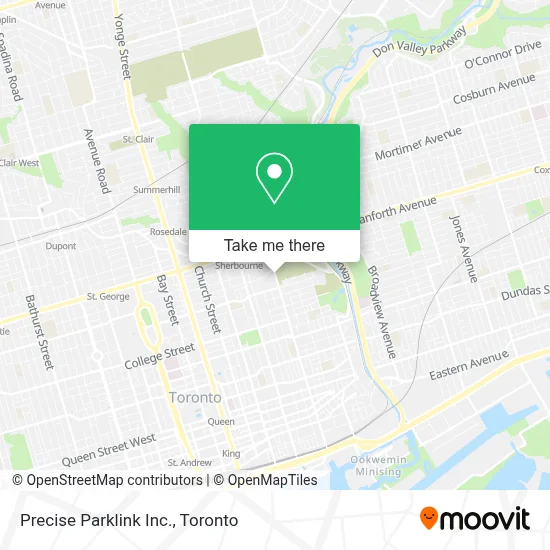 Precise Parklink Inc. map