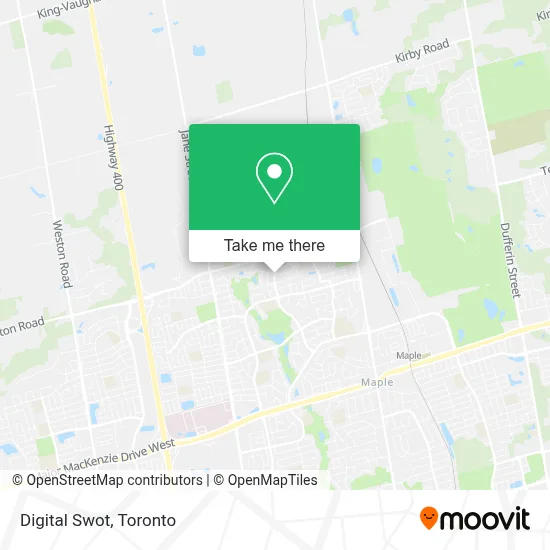 Digital Swot map