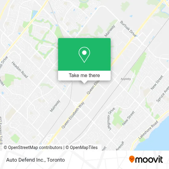 Auto Defend Inc. map