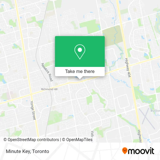 Minute Key map