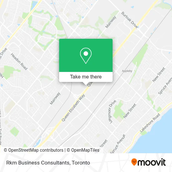Rkm Business Consultants map