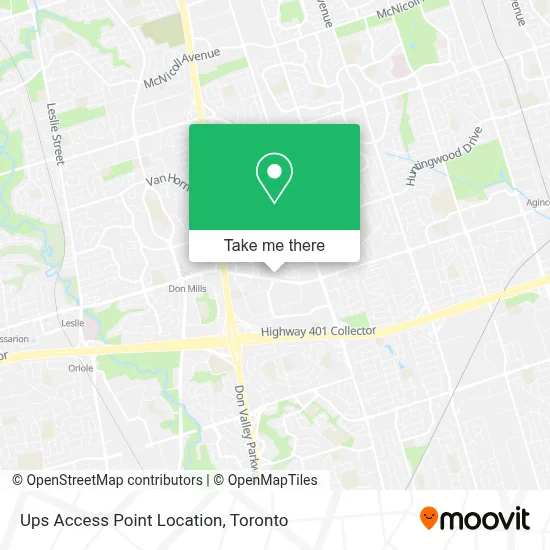 Ups Access Point Location plan