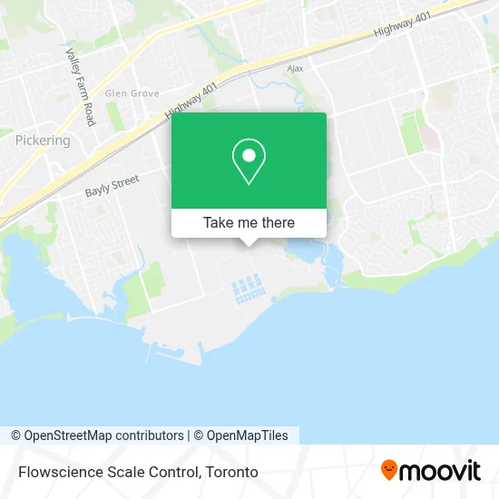 Flowscience Scale Control map