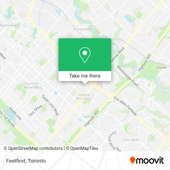 Feetfirst map