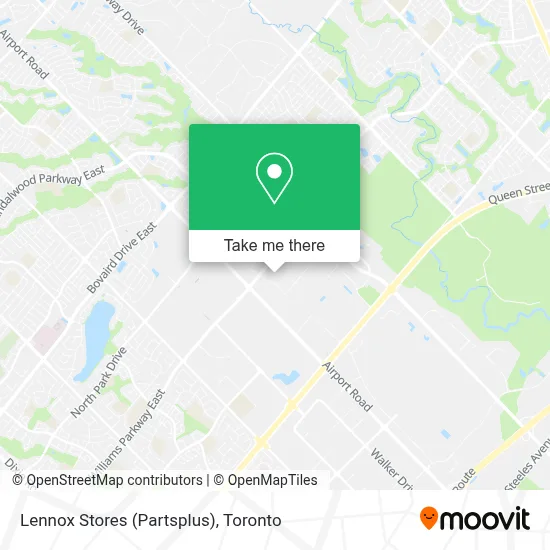 Lennox Stores (Partsplus) map