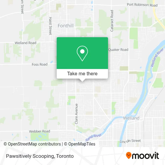 Pawsitively Scooping map