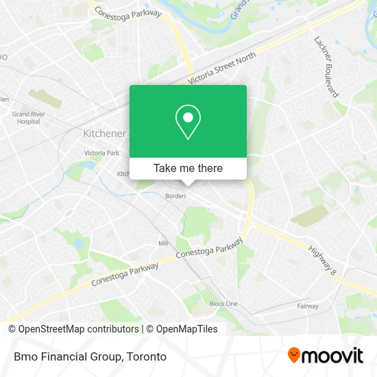 Bmo Financial Group map