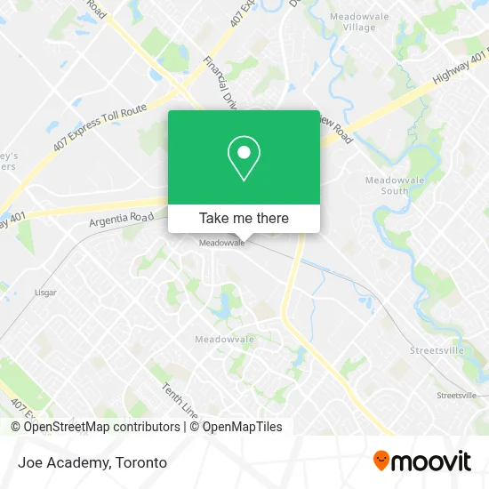 Joe Academy map
