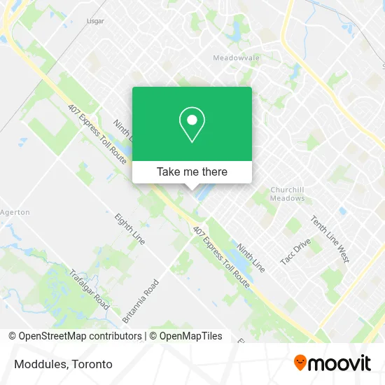 Moddules map