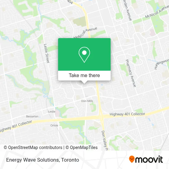 Energy Wave Solutions map