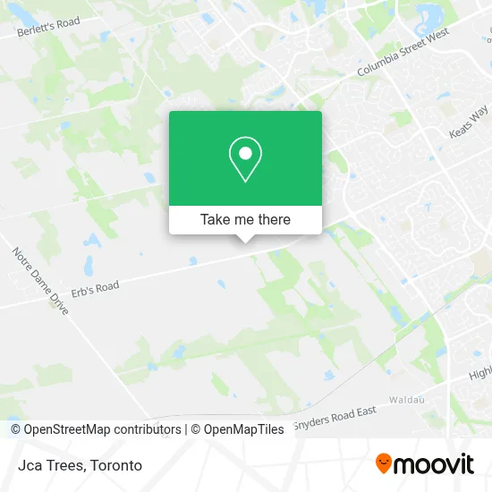 Jca Trees map