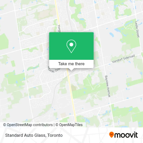 Standard Auto Glass map