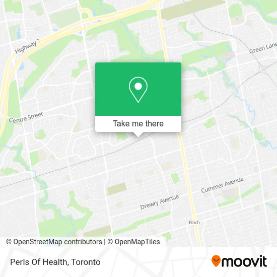 Perls Of Health map
