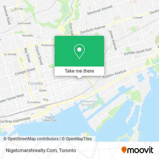 Nigelcmarshrealty.Com map