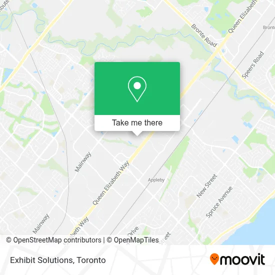 Exhibit Solutions map