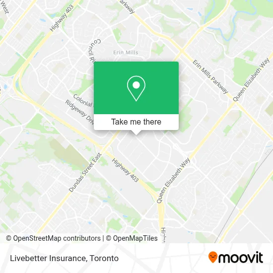 Livebetter Insurance map